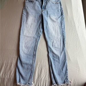 Abercrombie & Fitch Light Blue High Rise Jeans